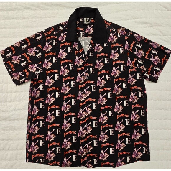 Elton John Captain Fantastic XL Button Up Shirt - Picture 1 of 8